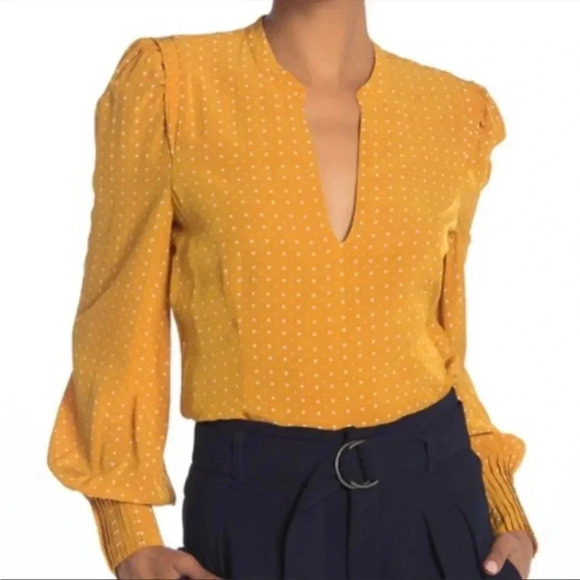 Joie Korina satin blouse - Picture 1 of 11